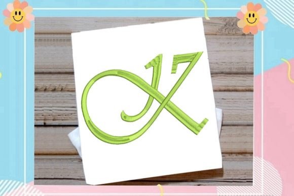Beautiful Monogram K Letter: A Designer’s Review for Boutique Sweatshirt Embellishment