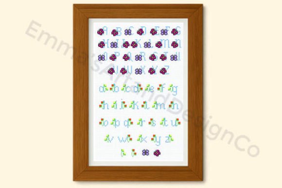 Butterfly Alphabet Cross Stitch Pattern: Delicate Charm for Real Projects