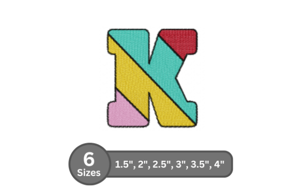 Candy Stripe Alphabet -K: A Designer’s Take for Boutique Apparel