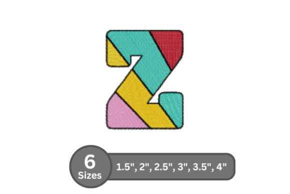 Candy Stripe Alphabet -Z: A Designer’s Real-World Embroidery Review
