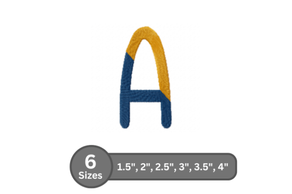 Chalk Split Alphabet -a: A Designer’s Review for Boutique Sweatshirt Embroidery