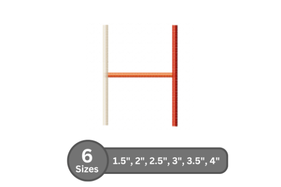 Color Bar Alphabet -H: A Seller’s Review for Etsy & Small Shop Embroidery