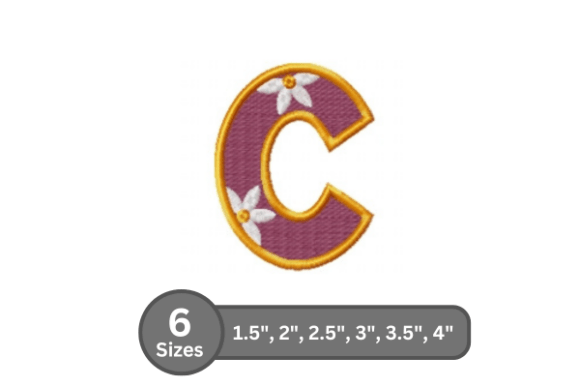 Daisy Joy Alphabet -C: A Designer’s Review for Personalized Gifts