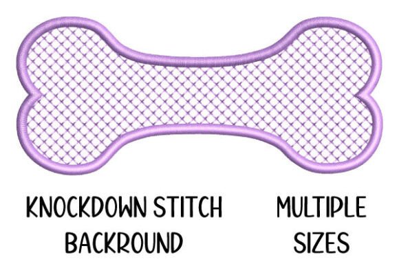 Knockdown Stitch Bone Background: A Fun, Versatile Design for Etsy Sellers