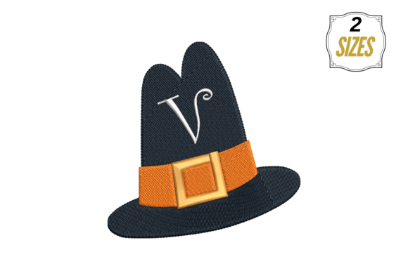 Letter V on Hat: A Minimalist Embroidery Gem for Personalized Gifts